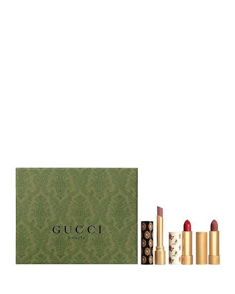 gucci giftset|Gucci lipstick gift set.